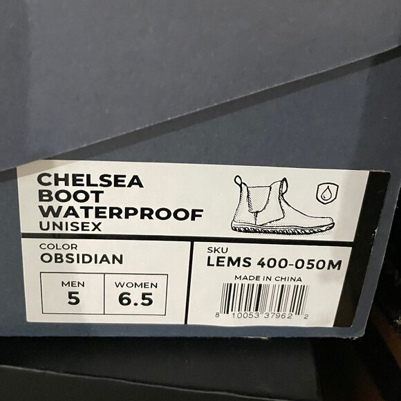 Lems Women’s Chelsea Barefoot Boot Waterproof - Picture 7 of 7